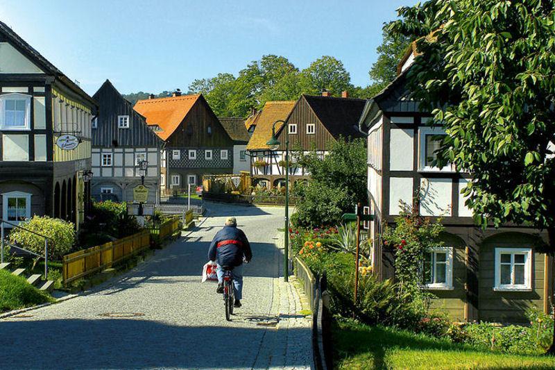 Hotel Kurhaus Jonsdorf Exteriér fotografie